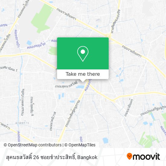 สุคนธสวัสดิ์ 26 ซอยขำประสิทธิ์ map