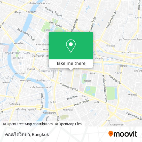 คณะจิตวิทยา map