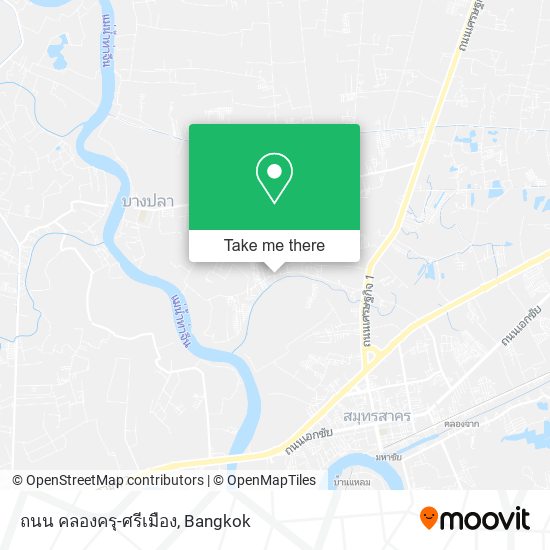 ถนน คลองครุ-ศรีเมือง map