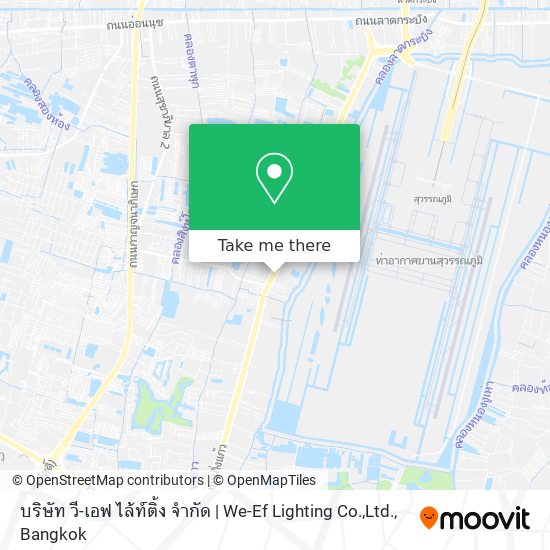 บริษัท วี-เอฟ ไล้ท์ติ้ง จำกัด | We-Ef Lighting Co.,Ltd. map