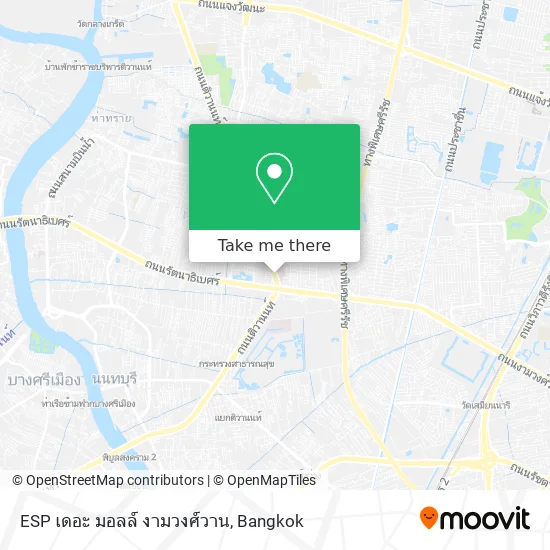 ESP เดอะ มอลล์ งามวงศ์วาน map