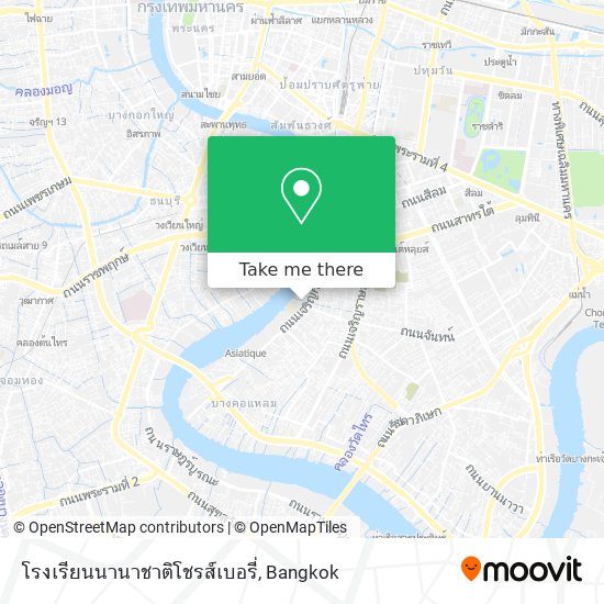 โรงเรียนนานาชาติโชรส์เบอรี่ map