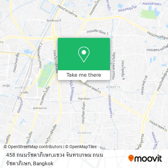 458 ถนนรัชดาภิเษก,แขวง จันทรเกษม ถนนรัชดาภิเษก map