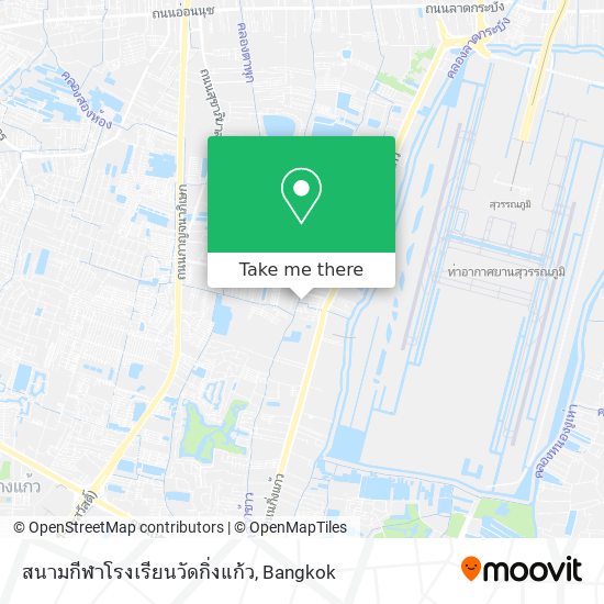 สนามกีฬาโรงเรียนวัดกิ่งแก้ว map