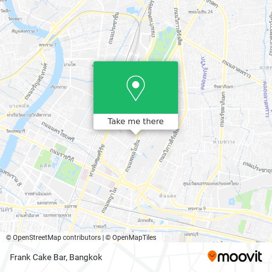 Frank Cake Bar map