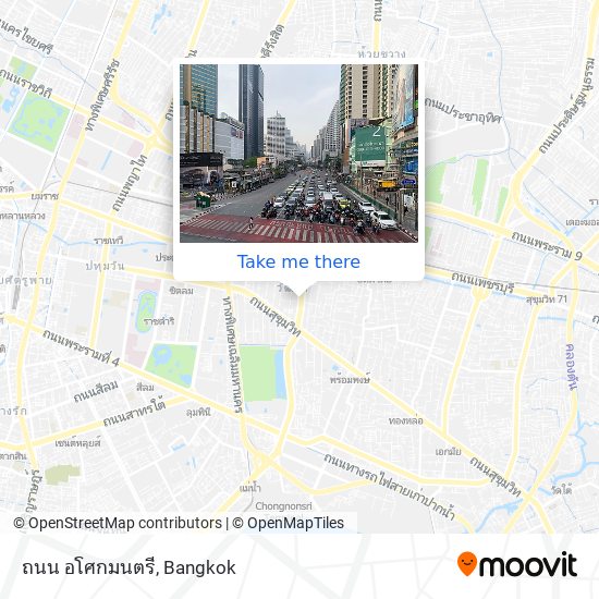 ถนน อโศกมนตรี map