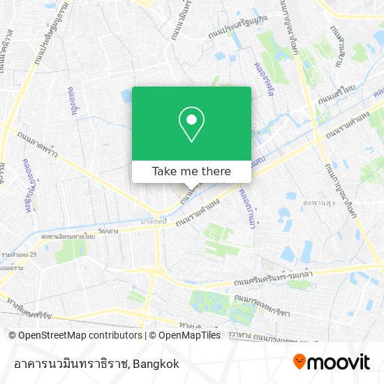 อาคารนวมินทราธิราช map