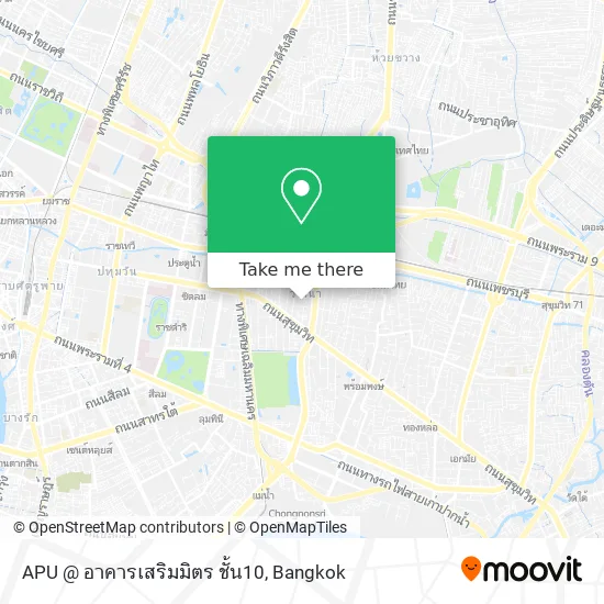 APU @ อาคารเสริมมิตร ชั้น10 map