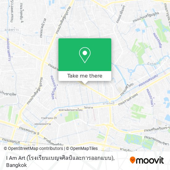 I Am Art (โรงเรียนเบญจศิลป์และการออกแบบ) map