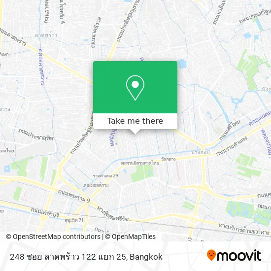 248 ซอย ลาดพร้าว 122 แยก 25 map