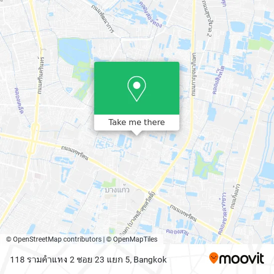 118 รามคำแหง 2 ซอย 23 แยก 5 map
