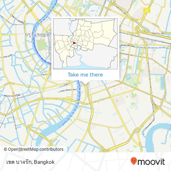 เขต บางรัก map