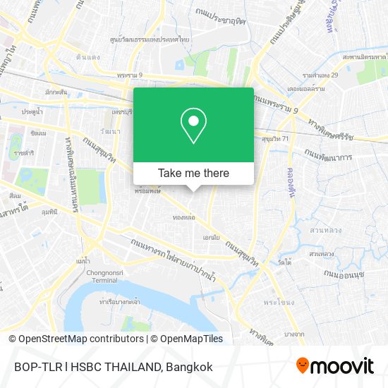 BOP-TLR l HSBC THAILAND map