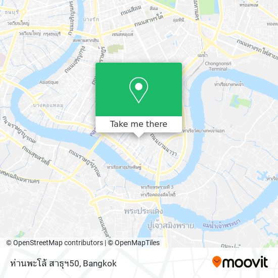 ห่านพะโล้ สาธุฯ50 map