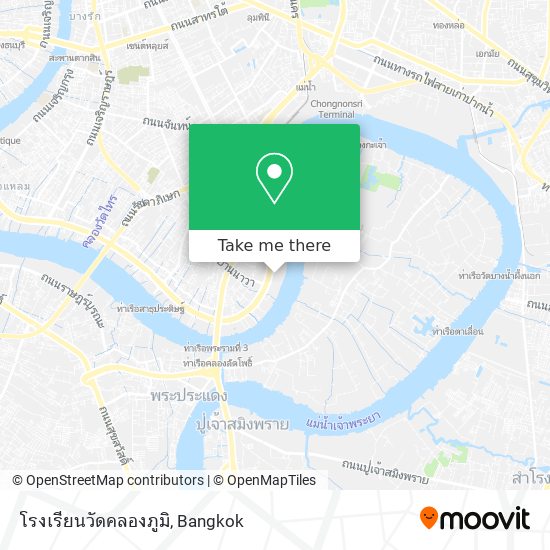 โรงเรียนวัดคลองภูมิ map