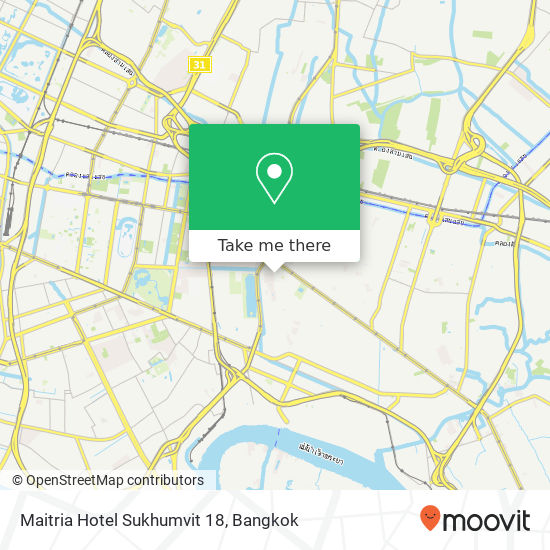 Maitria Hotel Sukhumvit 18 map