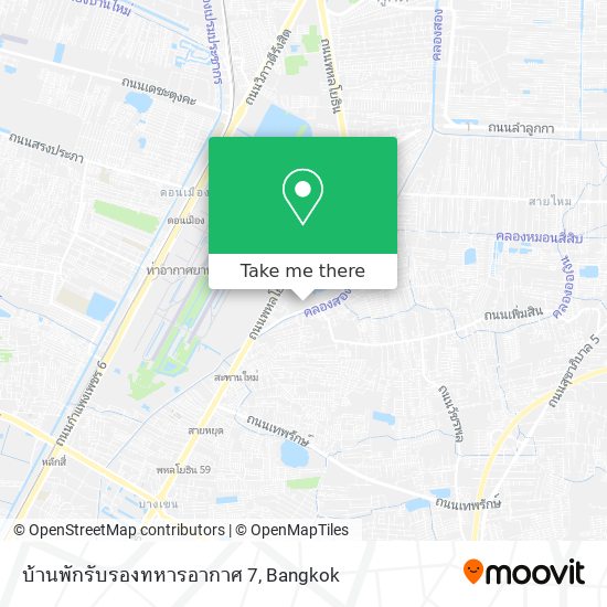บ้านพักรับรองทหารอากาศ 7 map