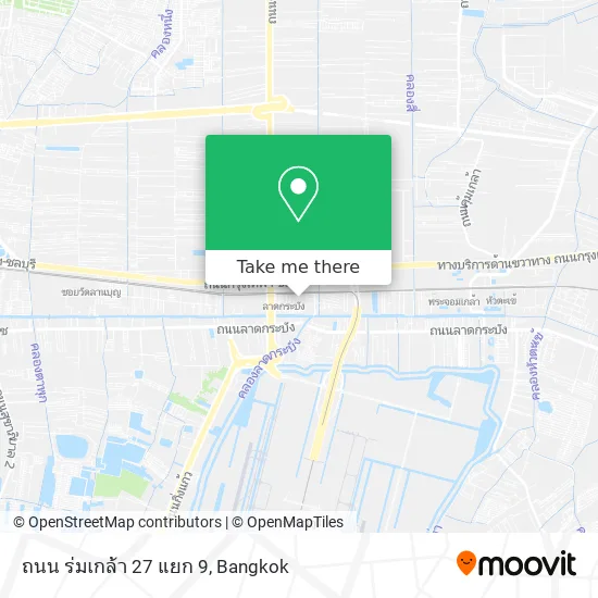 ถนน ร่มเกล้า 27 แยก 9 map