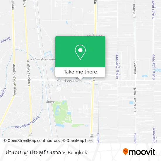 ย่างเนย @ ประตูเชียงราก ๒ map