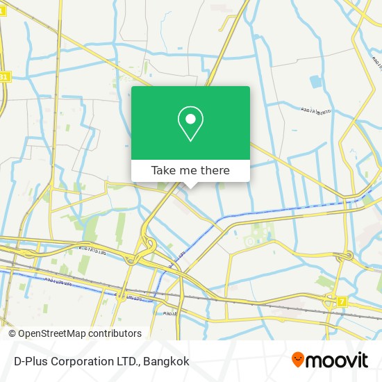 D-Plus Corporation LTD. map