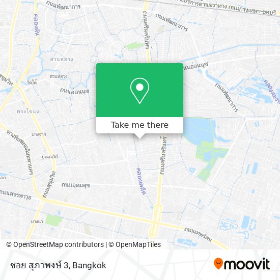 ซอย สุภาพงษ์ 3 map