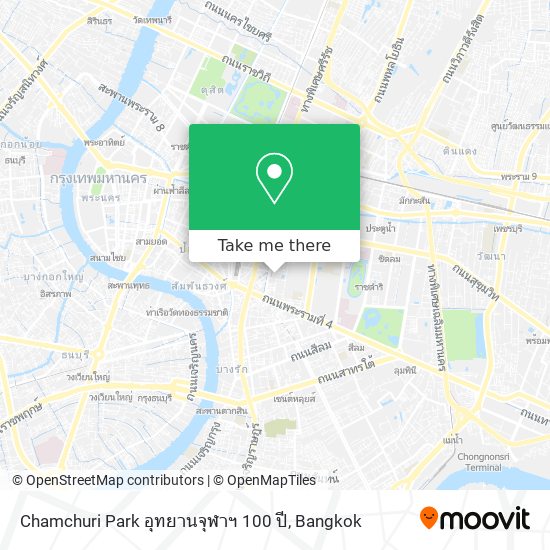 Chamchuri Park อุทยานจุฬาฯ 100 ปี map