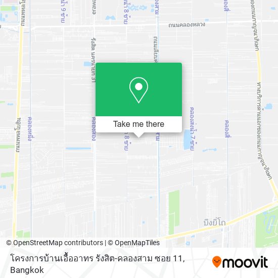 โครงการบ้านเอื้ออาทร รังสิต-คลองสาม ซอย 11 map