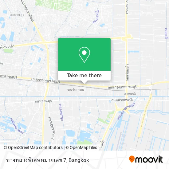 ทางหลวงพิเศษหมายเลข 7 map