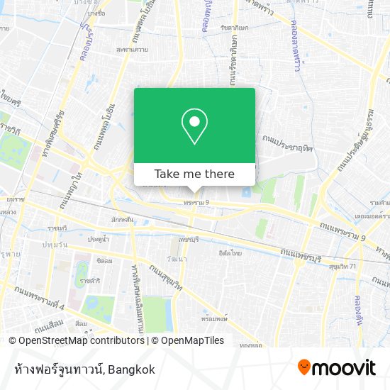 ห้างฟอร์จูนทาวน์ map