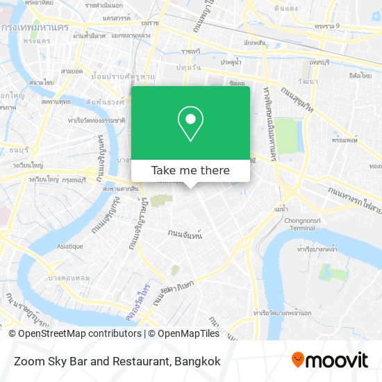 Zoom Sky Bar and Restaurant map