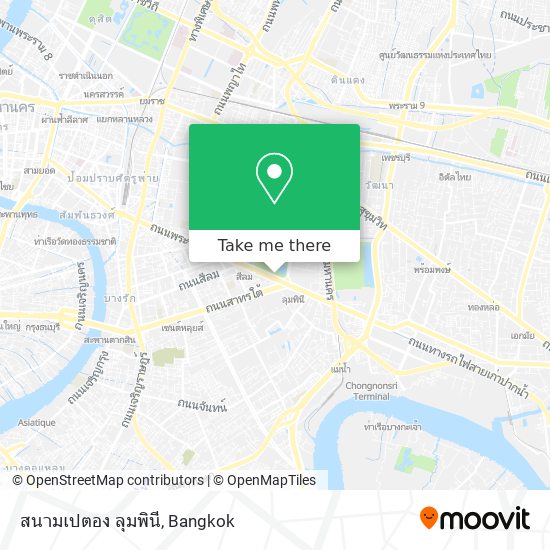 สนามเปตอง ลุมพินี map
