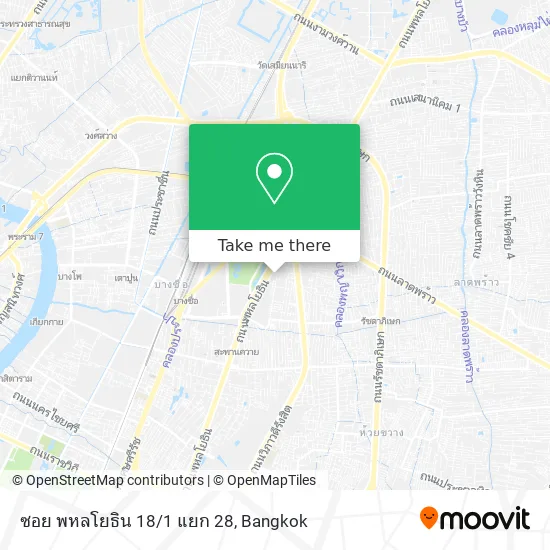 ซอย พหลโยธิน 18/1 แยก 28 map