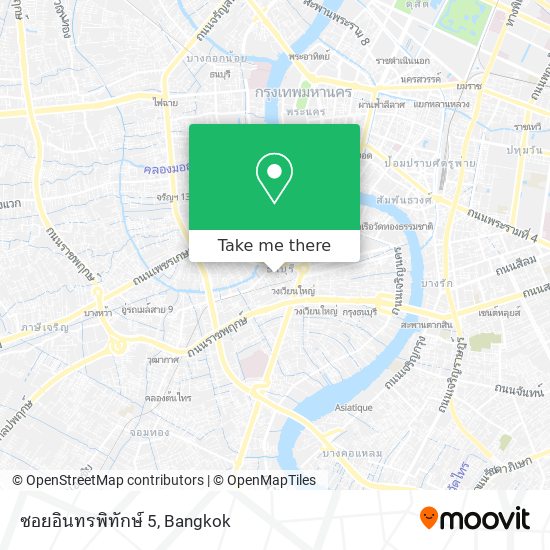 ซอยอินทรพิทักษ์ 5 map