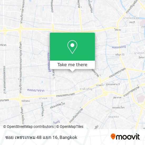 ซอย เพชรเกษม 48 แยก 16 map