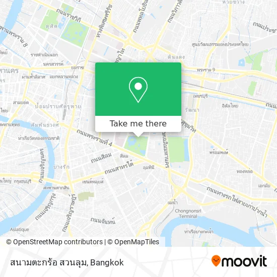 สนามตะกร้อ สวนลุม map