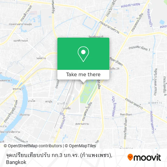 จุดเปรียบเทียบปรับ กก.3 บก.จร. (กำแพงเพชร) map