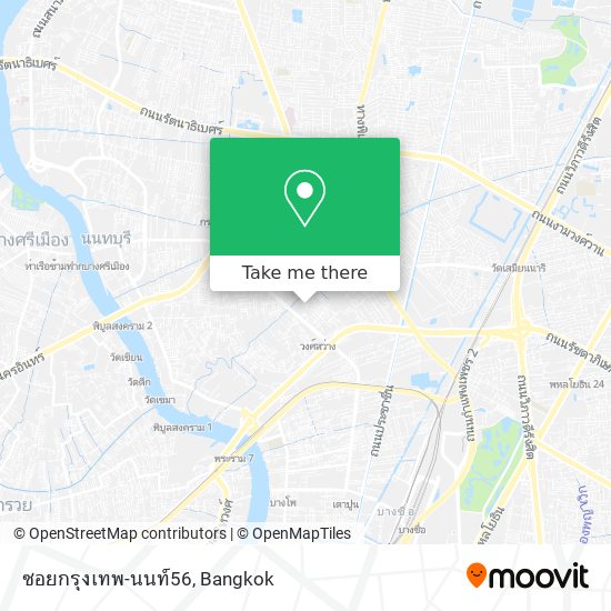 ซอยกรุงเทพ-นนท์56 map