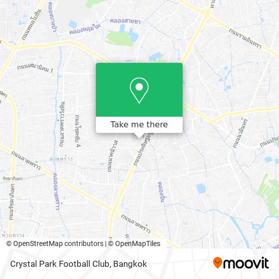 Crystal Park Football Club map