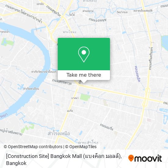 [Construction Site] Bangkok Mall (แบงค็อก มอลล์) map