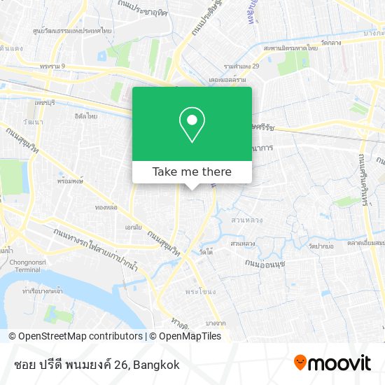 ซอย ปรีดี พนมยงค์ 26 map