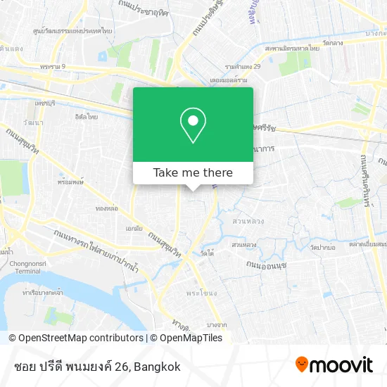 ซอย ปรีดี พนมยงค์ 26 map