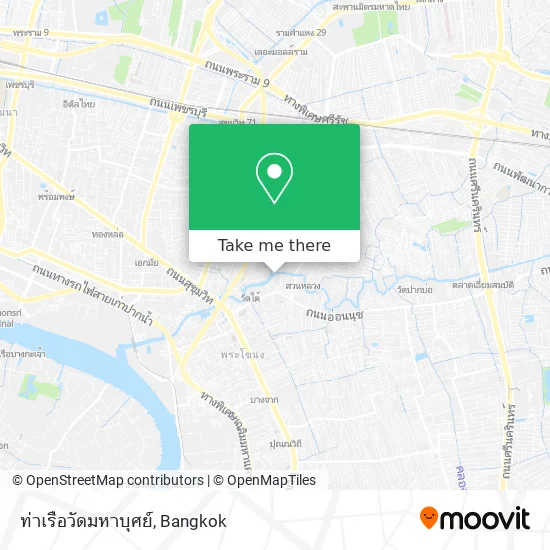 ท่าเรือวัดมหาบุศย์ map