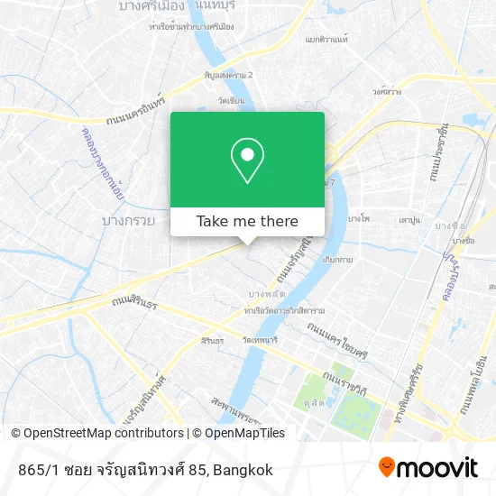 865/1 ซอย จรัญสนิทวงศ์ 85 map