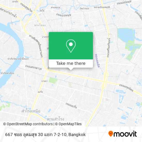 667 ซอย อุดมสุข 30 แยก 7-2-10 map