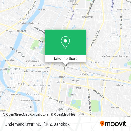 Ondemand สาขา พยาไท 2 map