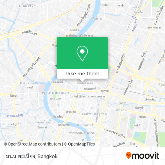 ถนน พะเนียง map