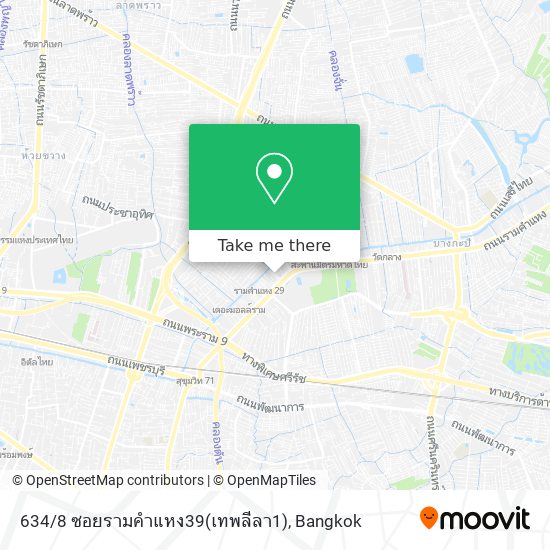 634/8 ซอยรามคำแหง39(เทพลีลา1) map