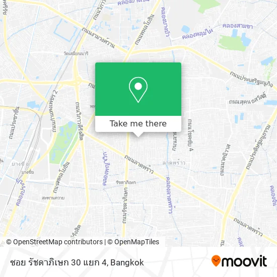 ซอย รัชดาภิเษก 30 แยก 4 map