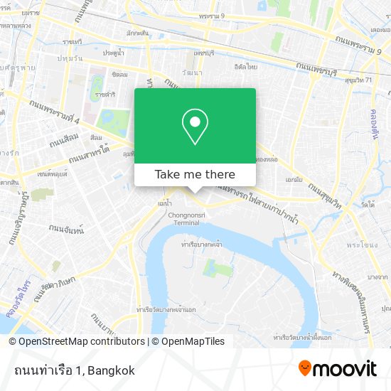 ถนนท่าเรือ 1 map