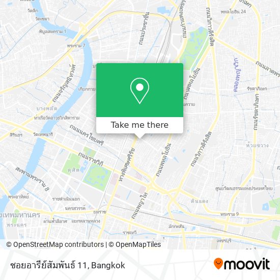 ซอยอารีย์สัมพันธ์ 11 map